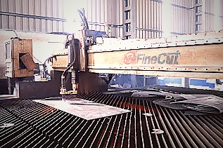 Plasma cutting machine